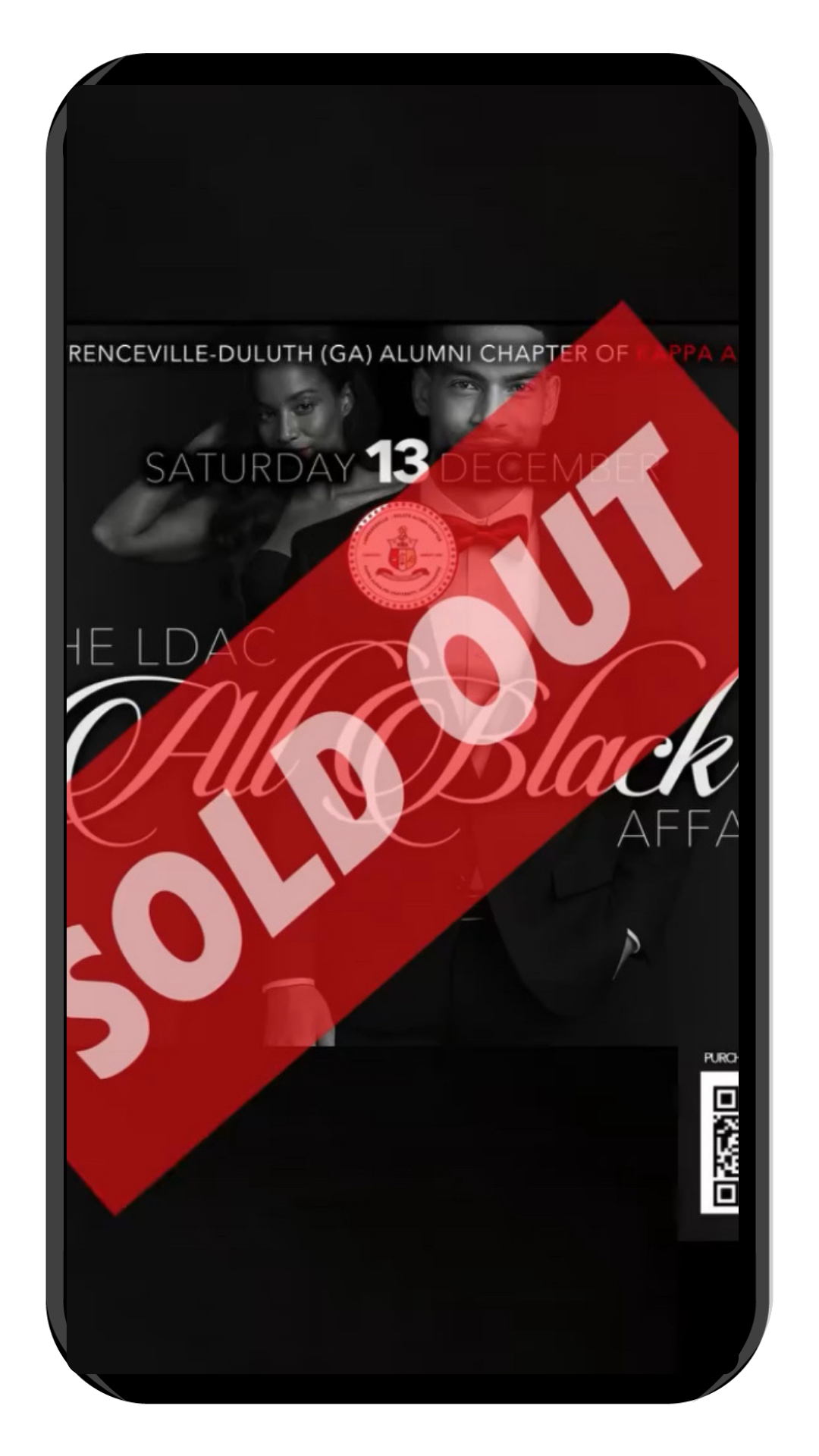 All Black Affair Sold Out